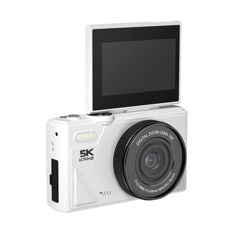 W1 5K HD Digital Camera 75MP 18X Digital Zoom WiFi Video Recorder With Flip Screen W1 5K HD Digital Camera 75MP 18X Digital Zoom WiFi Video Recorder With Flip Screen